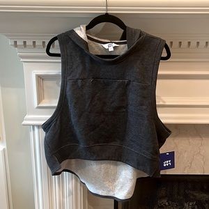 JoyLab Cropped Tank Sweatshirt/Hoodie